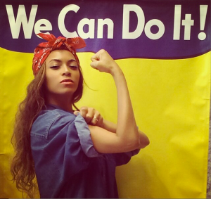 Beyonce the Riveter